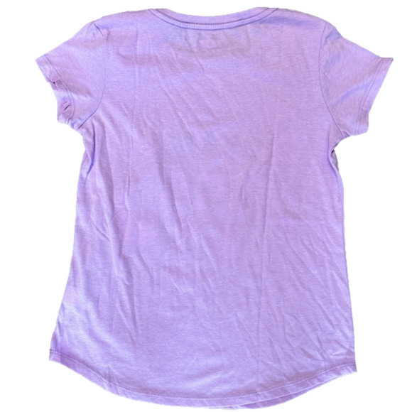 New Girl's Ted Team Lasso Purple Graphic Tee Large 10/12 - Picture 4 of 4